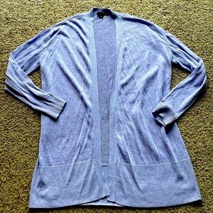 Ann Taylor linen blend mauve cardigans Size M